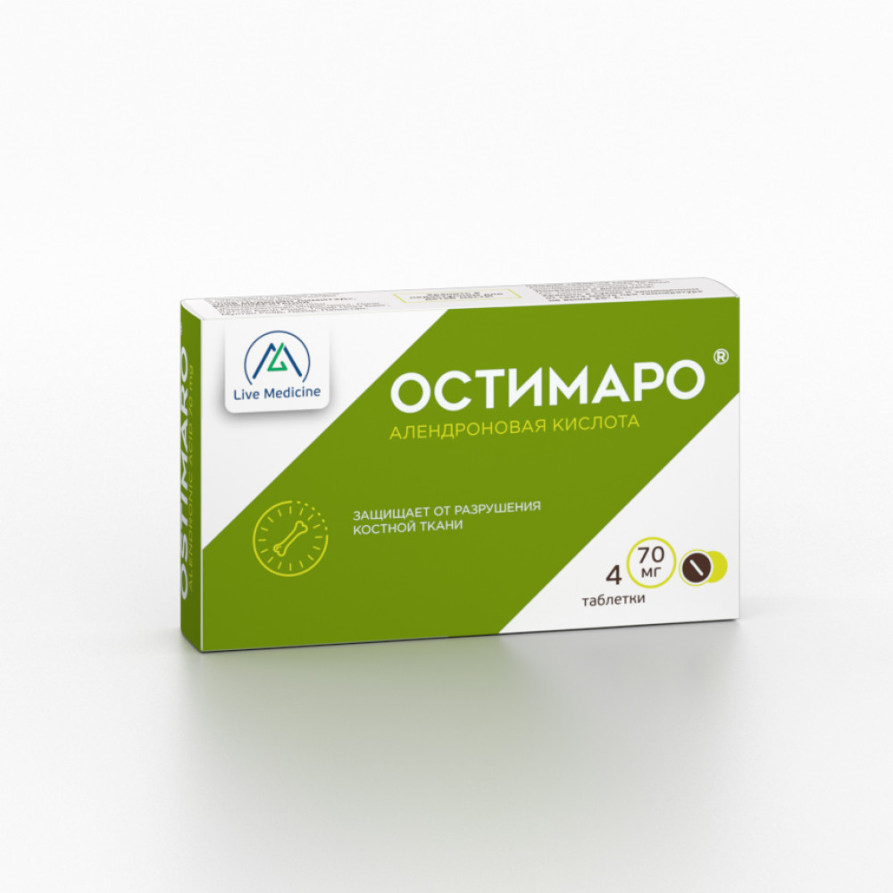 OSTIMARO [Alendronic Acid] 70 mg Tablets