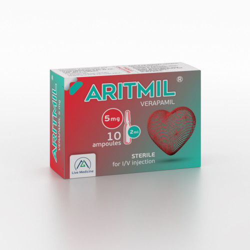 ARITMIL [Verapamil] 5 mg Solution for IV injection